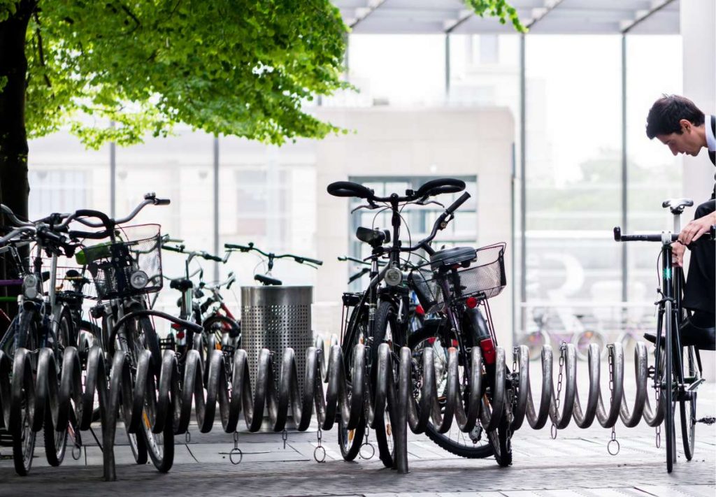 Parking vélos entreprise